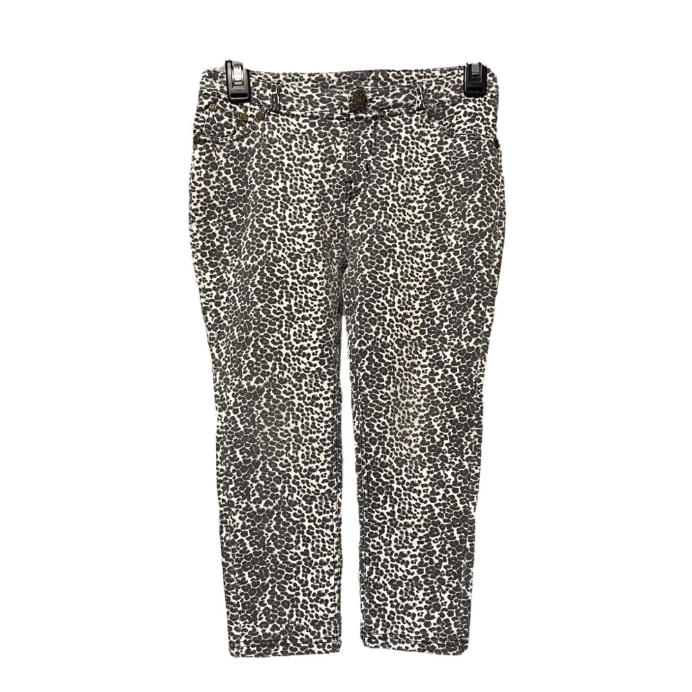 Leopard print capris girls 10/12